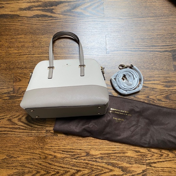 Kate Spade Top Handle Satchel Bag Purse with Detachable Strap - Picture 1 of 14